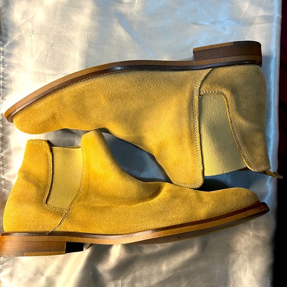 Aldo Gweracien Suede Men’s Chelsea Tan Ankle Boots Size 9 - Picture 1 of 3